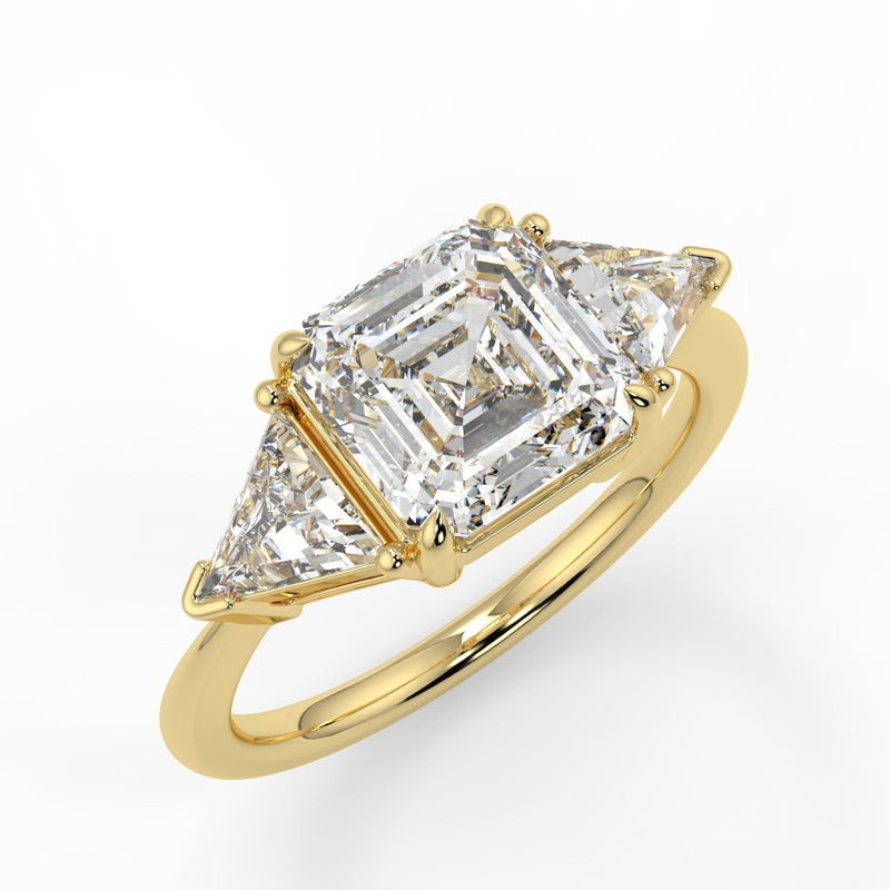 Nirvana Lab Created Diamond Engagement Ring