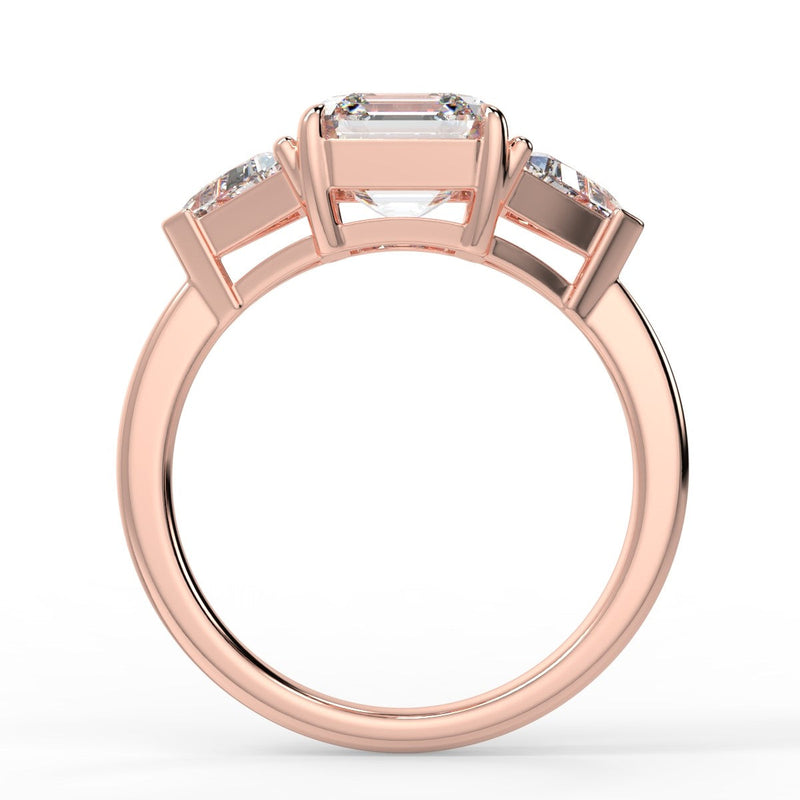 Nirvana Lab Created Diamond Engagement Ring