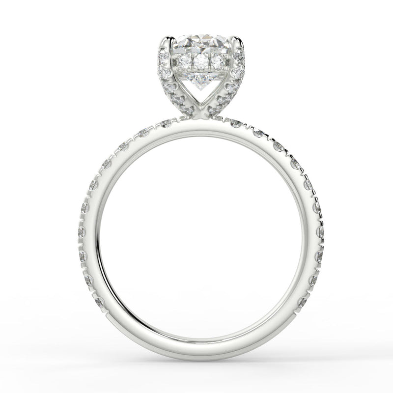 Noel Moissanite Engagement Ring