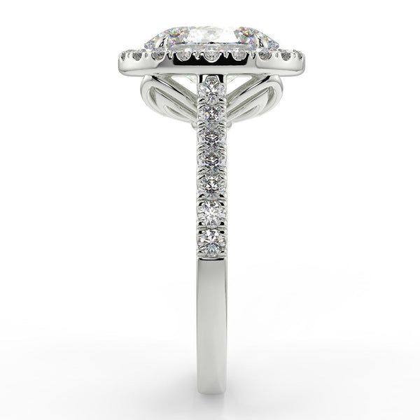 Orchid Lab Created Diamond Engagement Ring