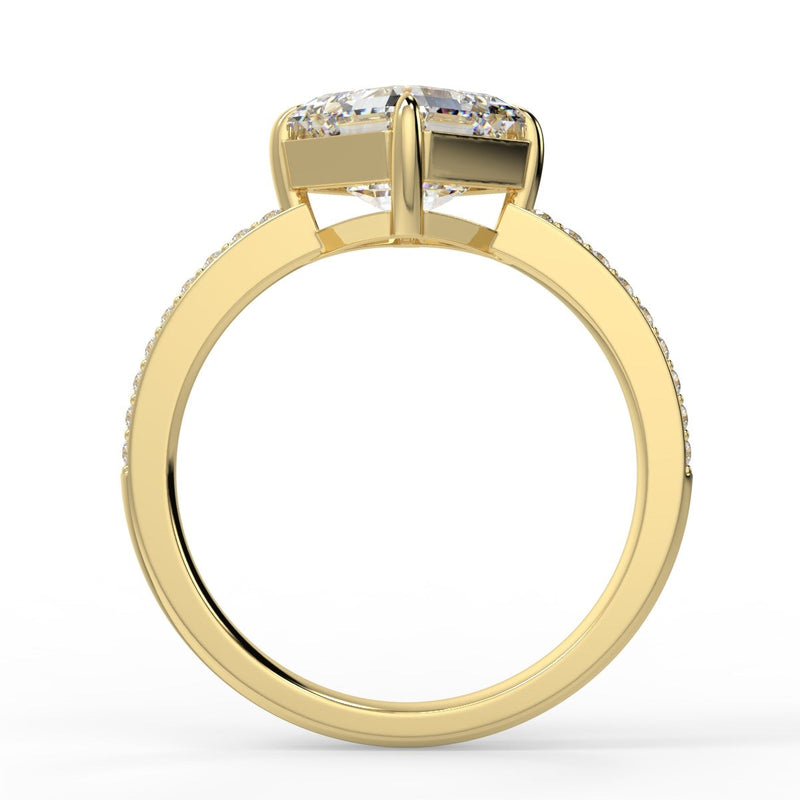 Pietra Lab Created Diamond Engagement Ring