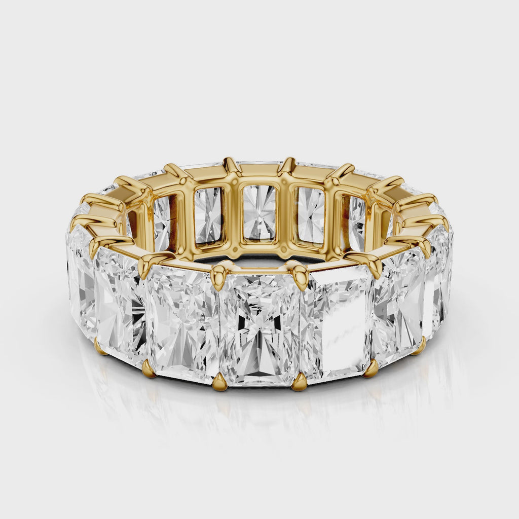 Beatrice Radiant diamond eternity band  Yellow Gold