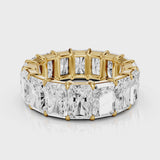 Beatrice Radiant diamond eternity band  Yellow Gold