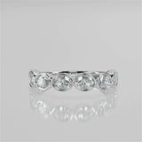 Chelly Wedding Band - Lab Created Diamond