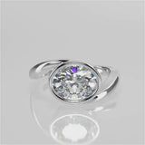 Ida Moissanite Engagement Ring