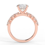 Raina Lab Created Diamond Engagement Ring