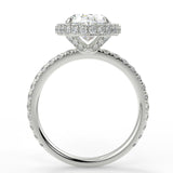 Raquel Lab Created Diamond Engagement Ring