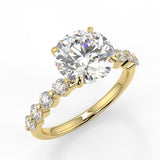 Raina Lab Created Diamond Engagement Ring