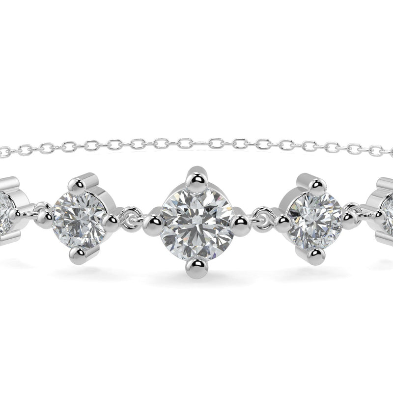 Scarlett Lab Created Diamond Bracelet