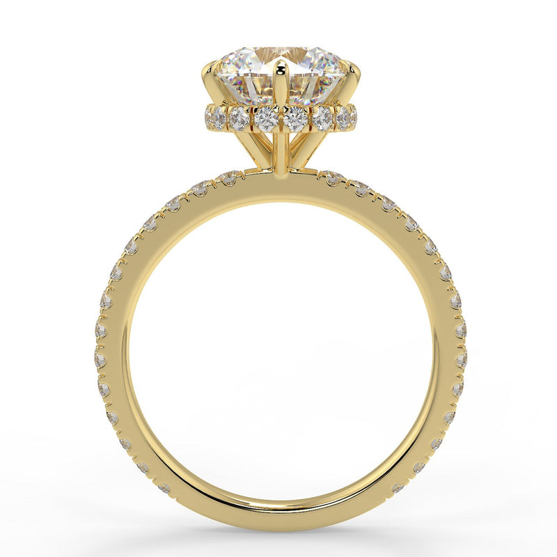 Sophie Lab Created Diamond Engagement Ring