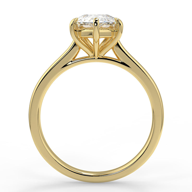 Thalia Lab Created Diamond Engagement Ring