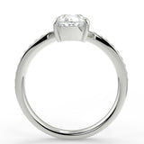 Tiara Lab Created Diamond Engagement Ring