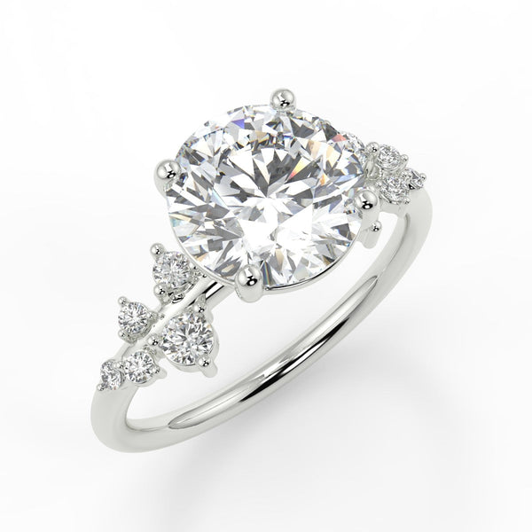 Vega Lab Created Diamond Engagement Ring