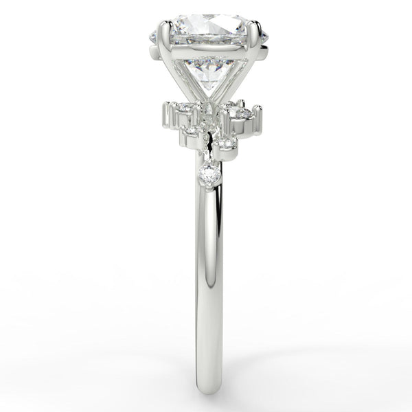 Vega Lab Created Diamond Engagement Ring