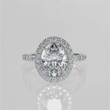 Jazlyn Moissanite Engagement Ring