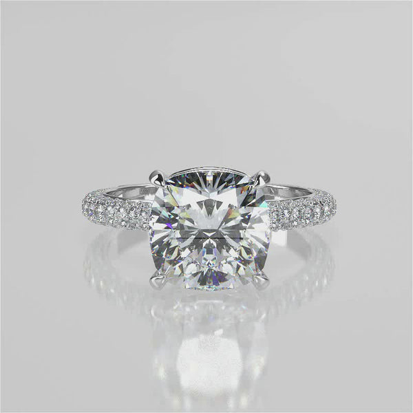 Lavinia Moissanite Engagement Ring