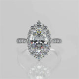 Antoinette Moissanite Engagement Ring