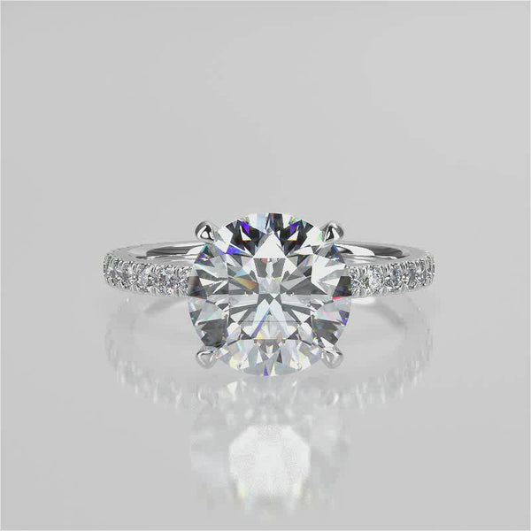 Atlas Moissanite Engagement Ring