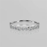 L`ena Wedding Band - Lab Created Diamond