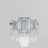 Ophelia Moissanite Engagement Ring