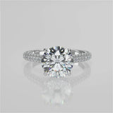 Juliette Moissanite Engagement Ring