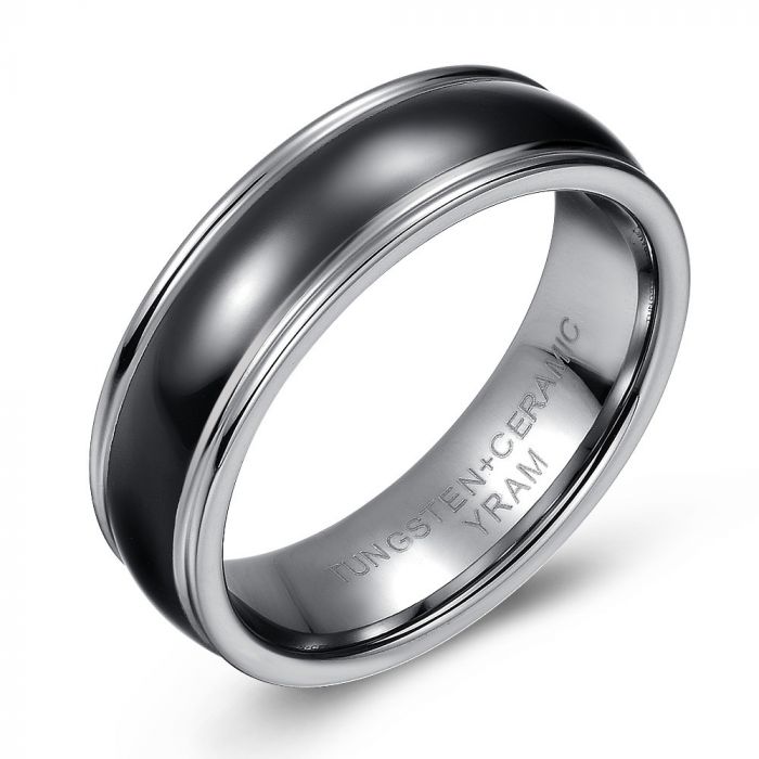 Men's Wedding Band Tungsten MJ-TUR-448-39