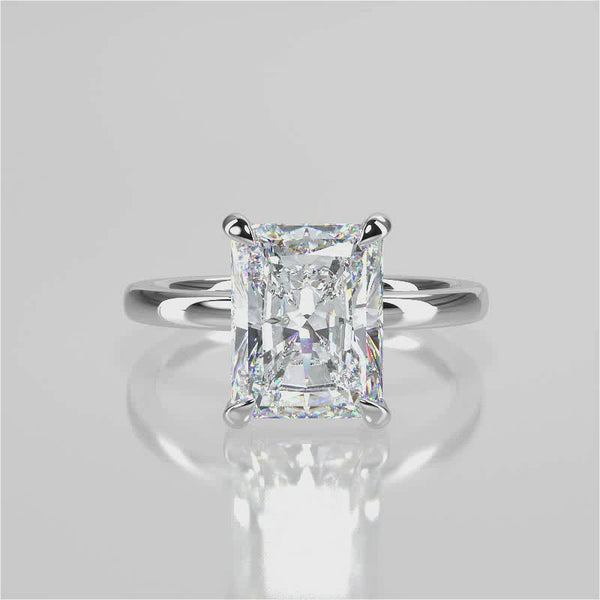 Jasmine Moissanite Engagement Ring