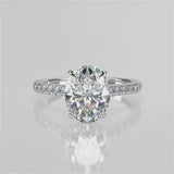 Dantella Moissanite Engagement Ring