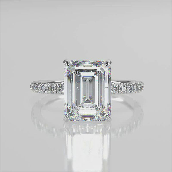 Alya Moissanite Engagement Ring