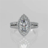 Margaret Moissanite Engagement Ring