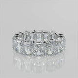 Beatrice Wedding Band - Lab Created Diamond