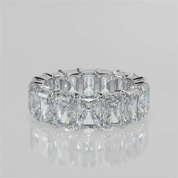 Beatrice Wedding Band - Lab Created Diamond