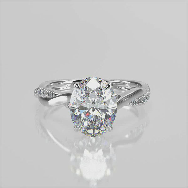 Joy Moissanite Engagement Ring