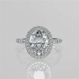 Raquel Moissanite Engagement Ring