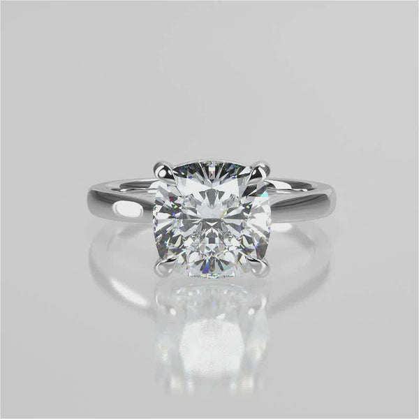 Iris Moissanite Engagement Ring