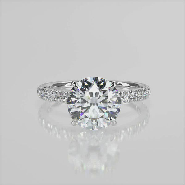 Diana Moissanite Engagement Ring