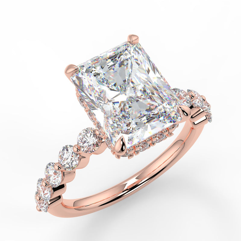 Aria Moissanite Engagement Ring