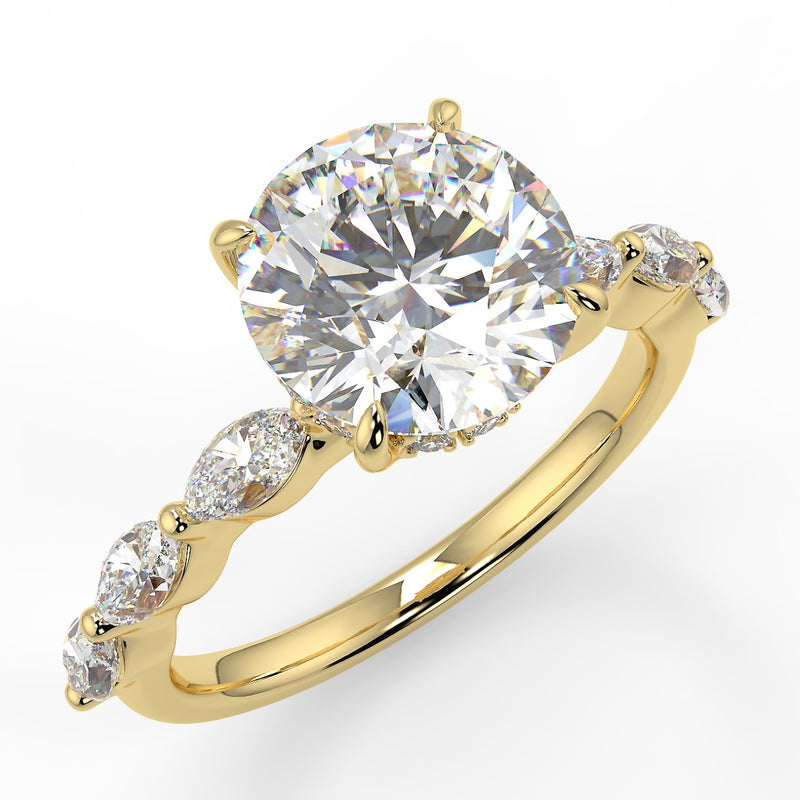 Ariana Moissanite Engagement Ring