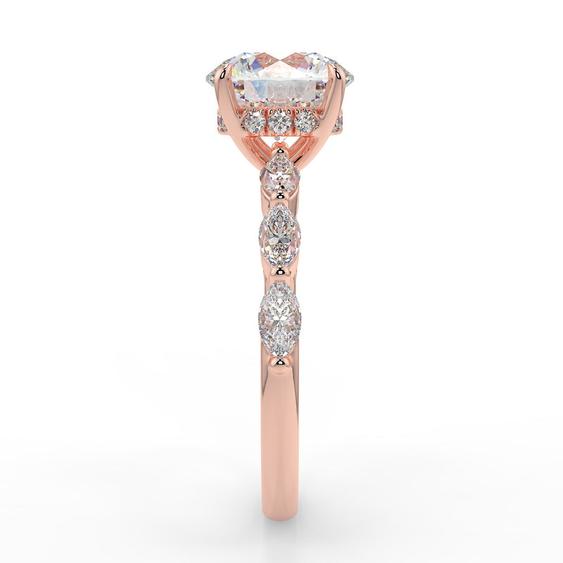 Ariana Moissanite Engagement Ring