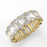 Lynette Wedding Band - Lab Created Diamond