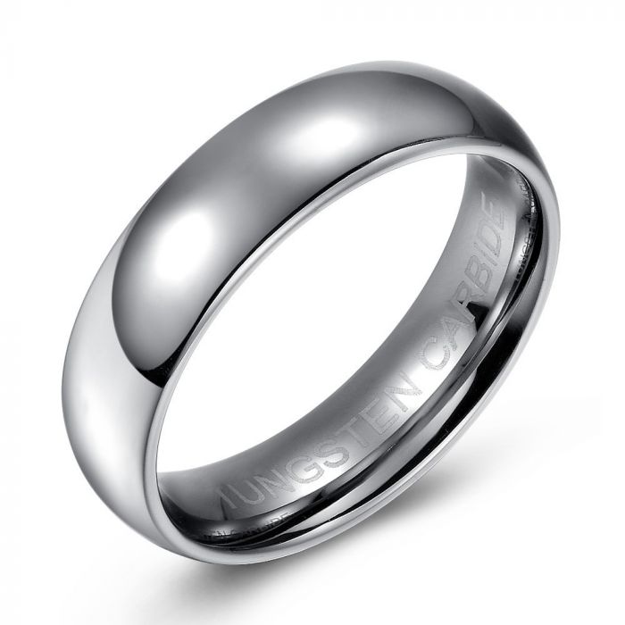 Men's wedding band Tungsten 448-19