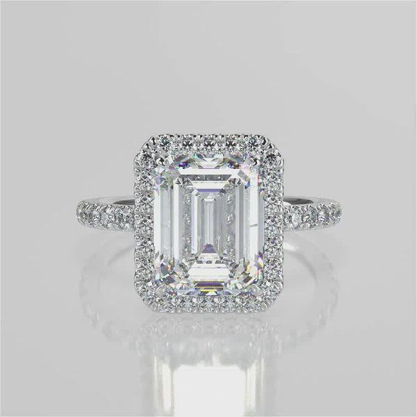 Nova Moissanite Engagement Ring