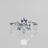 Whisper Moissanite Engagement Ring