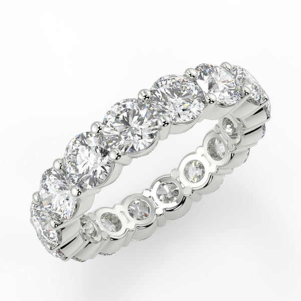 Angel Wedding Band - Lab Created Diamond