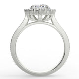 Antoinette Moissanite Engagement Ring