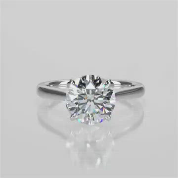 Zara Moissanite Engagement Ring