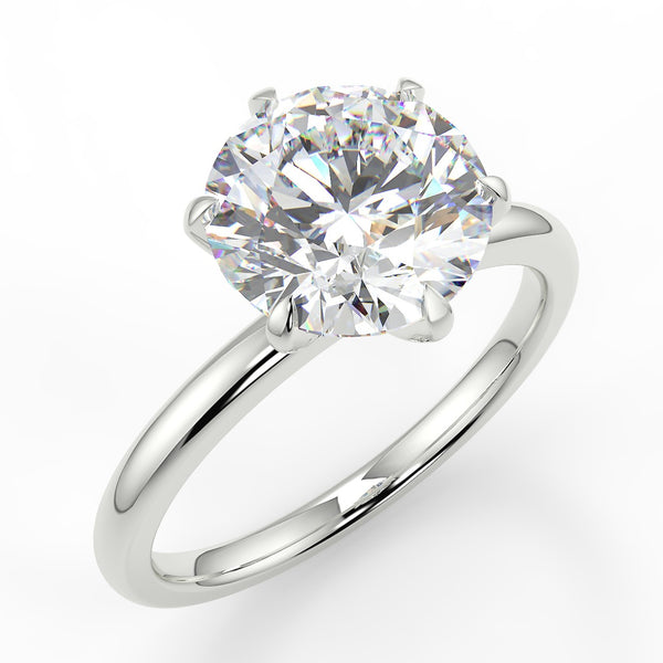 Chloe Moissanite Engagement Ring