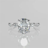 Mireille Moissanite Engagement Ring