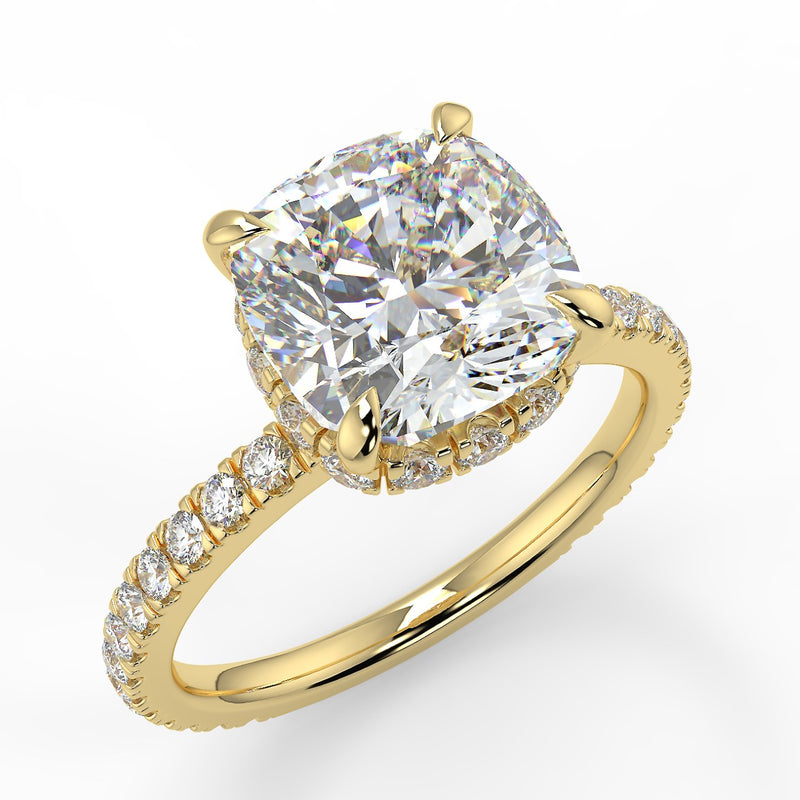 Daisie Moissanite Engagement Ring