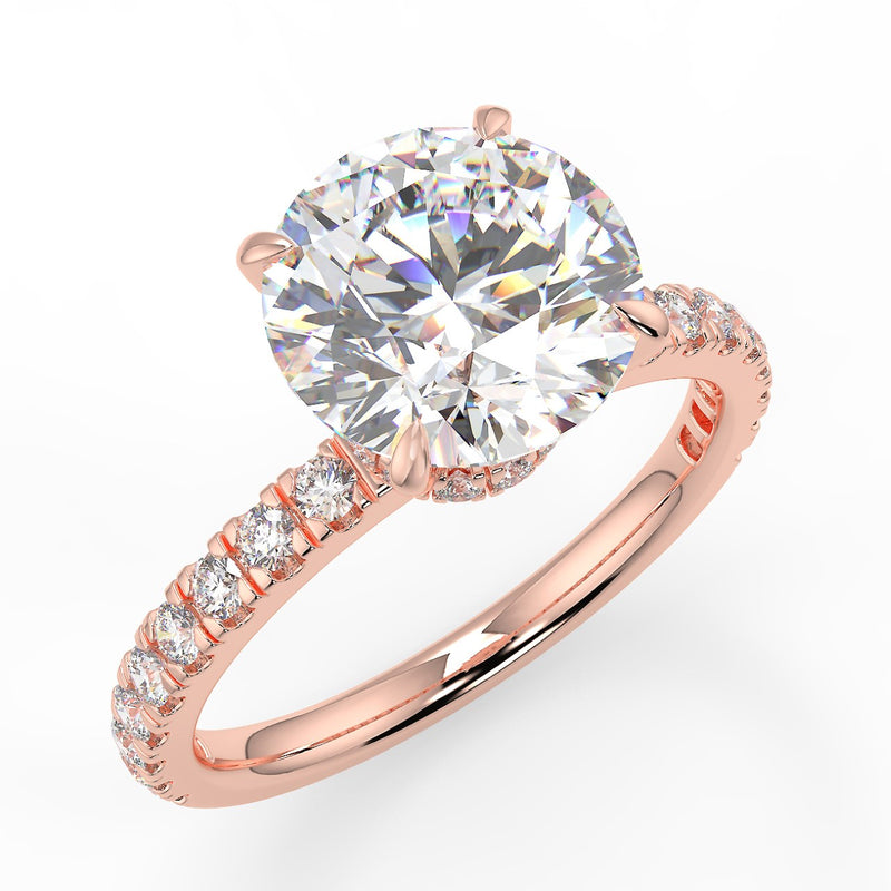 Diana Moissanite Engagement Ring